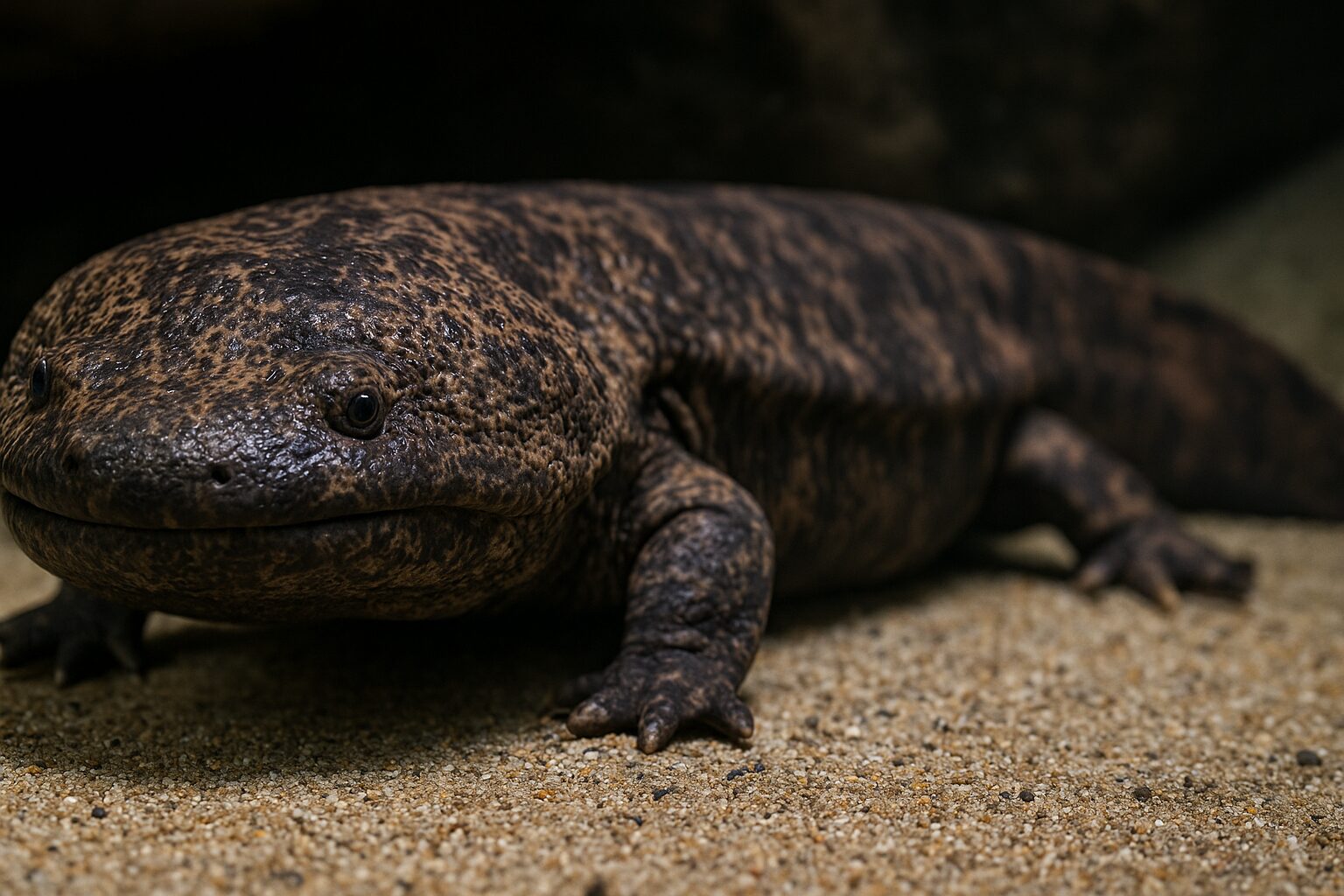 オオサンショウウオの寿命は何年?特徴・最大記録・絶滅危惧種の実態 | 生き物語り