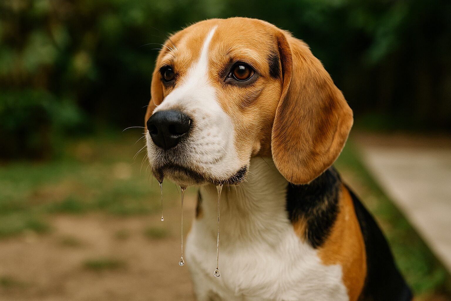 犬のよだれが急にポタポタ止まらない?原因と対処法を獣医師が解説 | 生き物語り